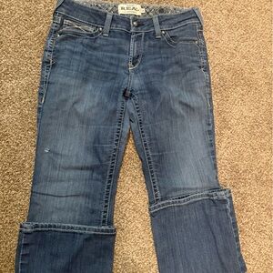 Ariat Dark Wash boot cut  Jeans - Real Signature